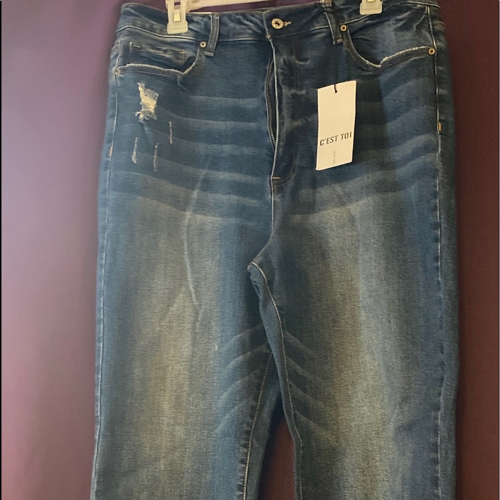 C’est toi denim jeans size XL